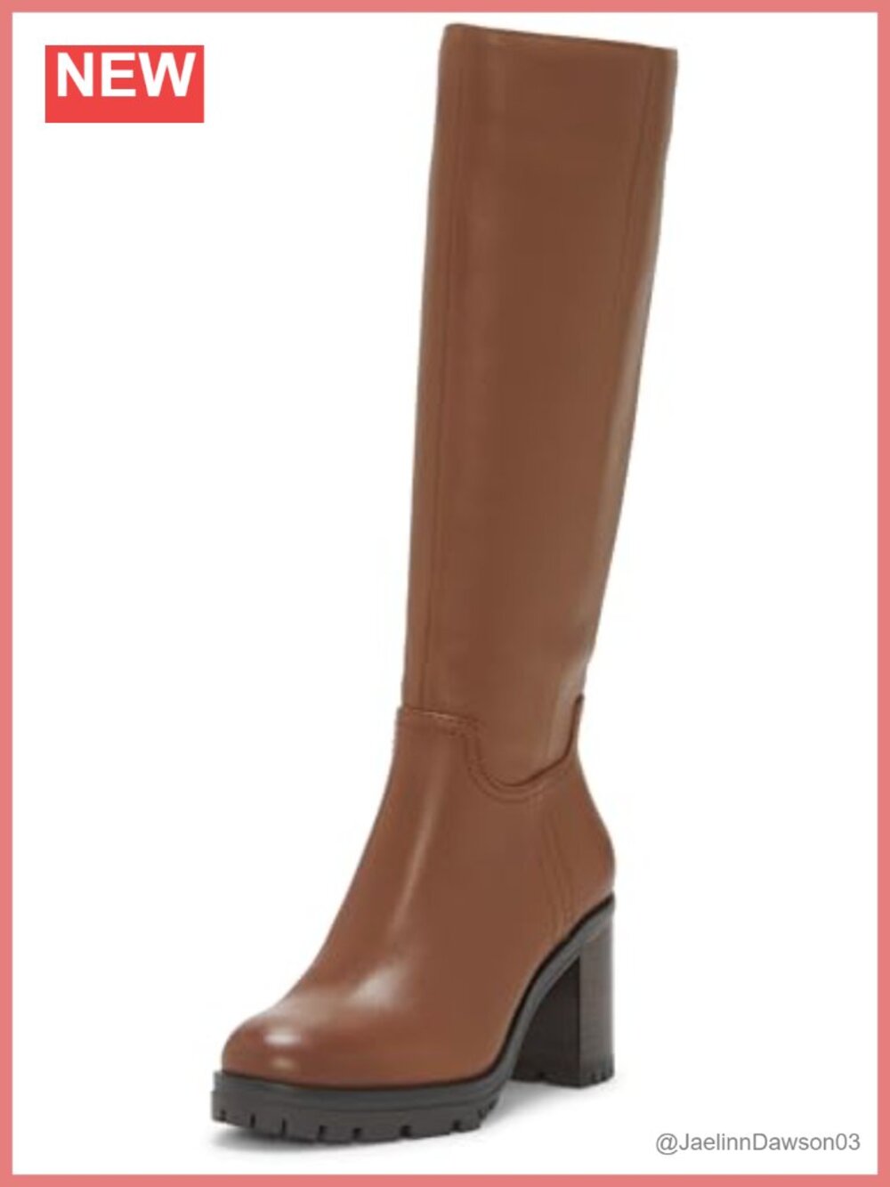 Vince Camuto Leather Knee High Boots